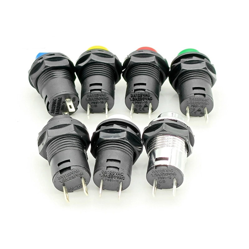 Self-Lock/Momentary Push Button Switches Ds427 Ds428 12mm