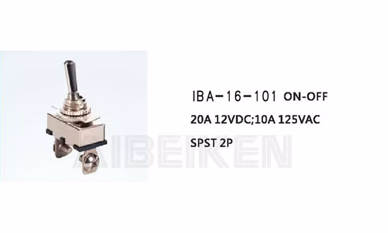Kinds of Electrical Push Button Auto Reset on off Toggle Switch