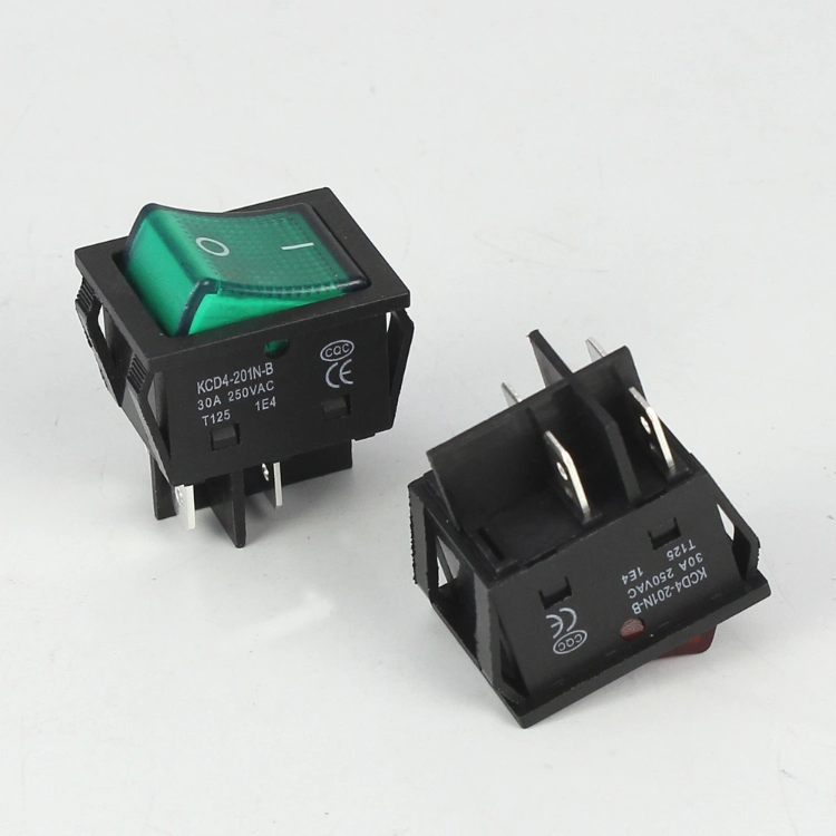 Customizable Kcd4-601/3PV Single Pole Rocker Switch T85