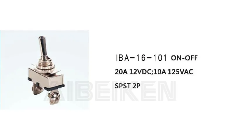 Kinds of Electrical Push Button Auto Reset on off Toggle Switch