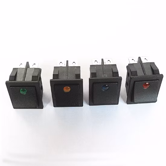 1e4 Kcd4 Кулисный переключатель T85 4-контактный 20A 250VAC Мини-кнопочный переключатель