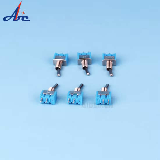 M6 Mini Self Lock Spst 2-контактный тумблер включения и выключения с водонепроницаемой крышкой
