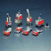 Сверхминиатюрный кнопочный тумблер среднего размера с болтом и прокладкой (T80-T)