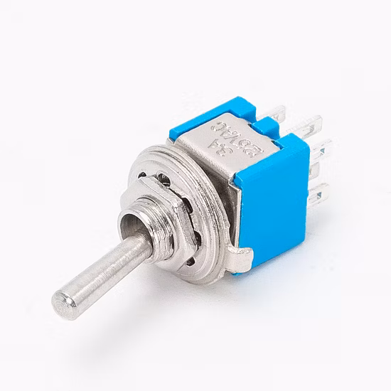 Мини-терминал 3A On-On Dpdt, 6-контактный тумблер